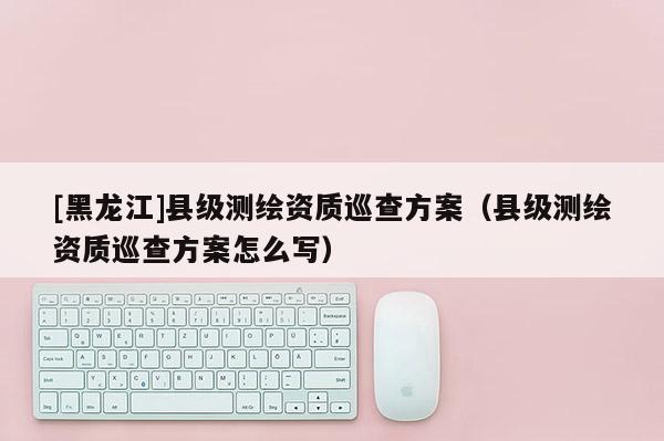 [黑龍江]縣級測繪資質(zhì)巡查方案（縣級測繪資質(zhì)巡查方案怎么寫）