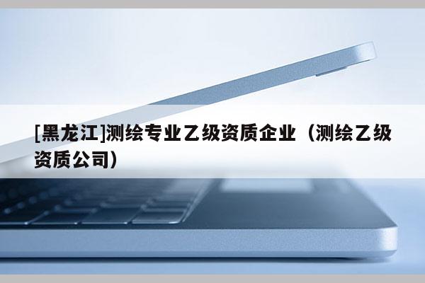 [黑龍江]測繪專業(yè)乙級資質企業(yè)（測繪乙級資質公司）