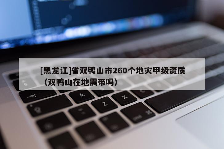 [黑龍江]省雙鴨山市260個(gè)地災(zāi)甲級(jí)資質(zhì)（雙鴨山在地震帶嗎）